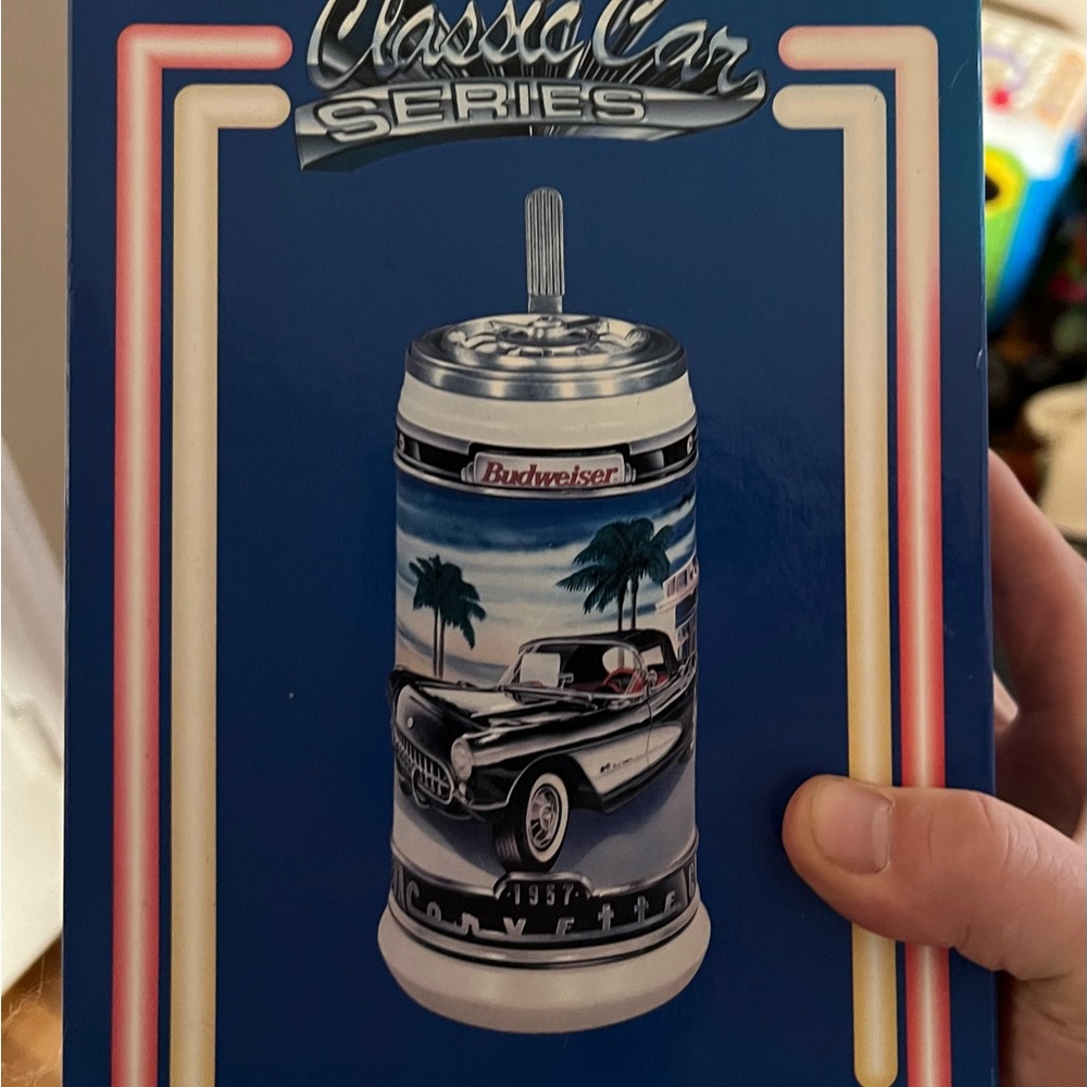 Budweiser Classic Car Series Collectible Tin